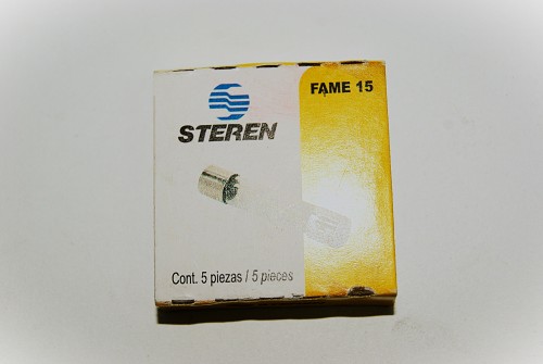 Fusible americano 15 A 250V 6X32MM