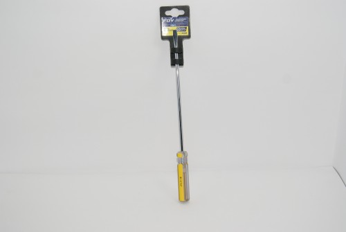 Desarmador plano de mango pvc 1/4