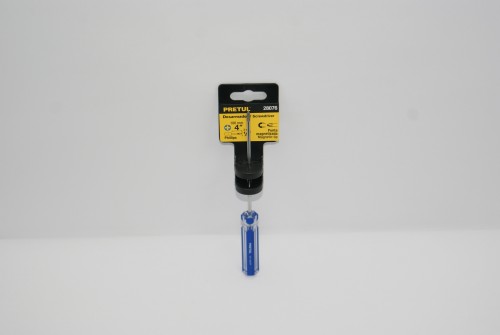 Desarmador de cruz punta magnetico 1/8